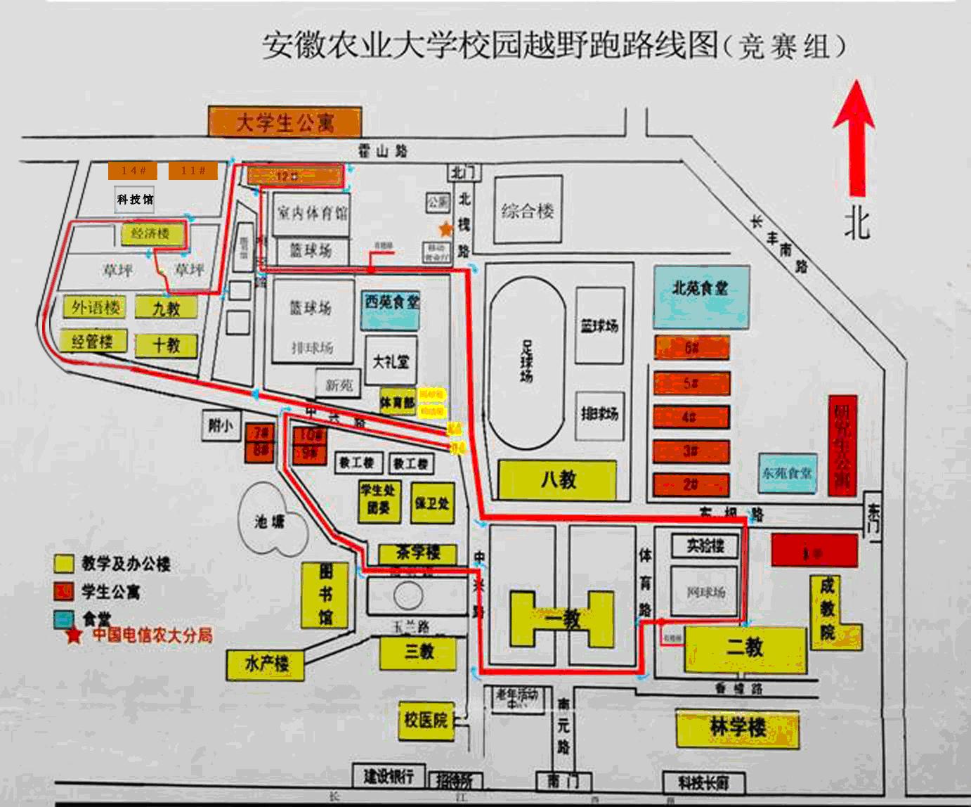 "阳光体育与快乐校园同行"春季长跑竞赛规程通知-安徽农业大学体育部